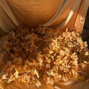 Huge lot of Autumn Leaf table decor-wedding/party